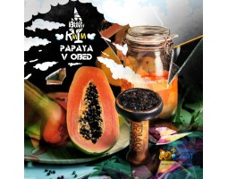 Табак BlackBurn Papaya V Obed (Папайя в обед) 100г Акцизный